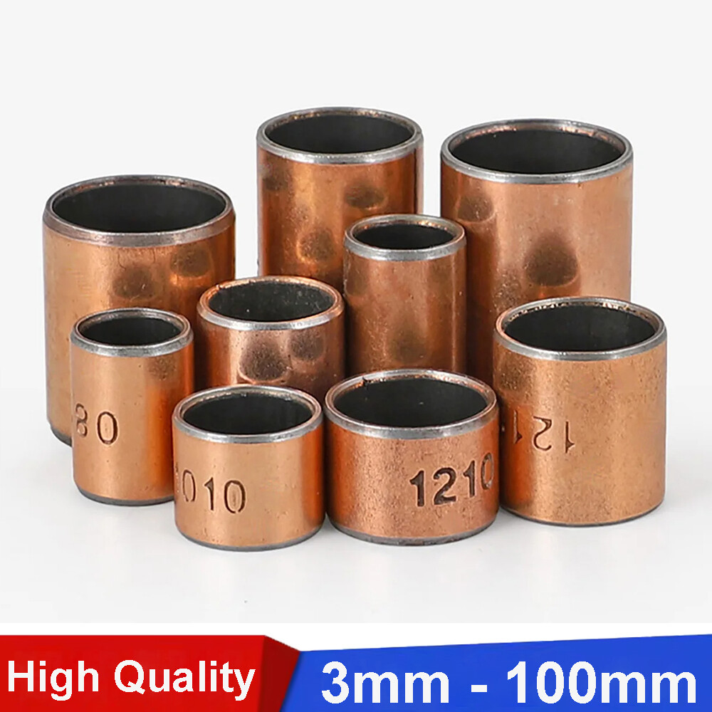 Self Lubricating Composite Bearing Bushing Sleeve Steel Bear Diameter 3mm-100mm