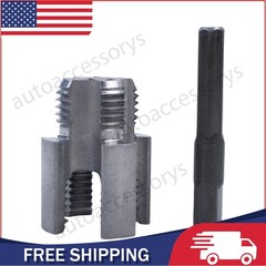 2pcs Integrated Internal & External Pipe Threading-Tool,PVC Pipe Threader Kit