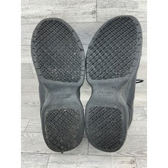 Skechers Work Relaxed Fit Memory Foam Black Slip Resistant Shoes 77111W Men 9.5W