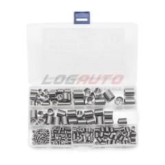 200Pcs Thread Insert Helicoil Kit M3 M4 M5 M6 M8 M10 M12 Inserts Stainless Steel