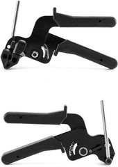 Cable Tie Gun, Stainless Steel Zip Tie Tightener Wrap Tool, Self-locking Meta…