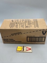 72 Mouse Traps Victor Wooden Mouse Traps Victor Expanded Trigger Mouse Trap M325