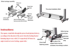 Single Motor for 54/64″ Mutoh Mimaki Roland Epson Auto Media Take up Reel System