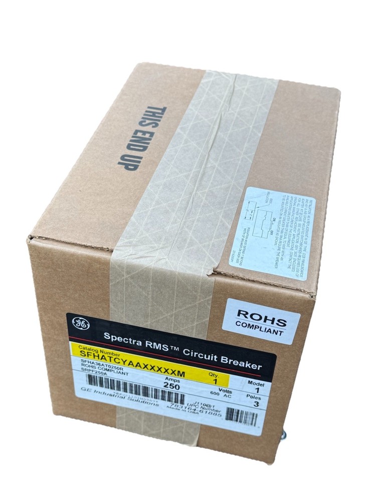 NEW GE SFHA36AT0250 3p 600v 250a 35k Circuit Breaker !FRAME ONLY!! NEW IN BOX