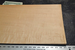 Flame Maple Raw Wood Veneer Sheet 12.5 x 31 inches 1/42nd 4671-70