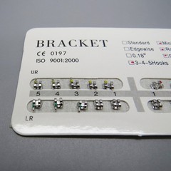 Orthodontic KIT Include Brackets Elastomeric Ligature Ties and 10 bag of Wires