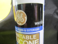 GE Paintable Silicone Supreme White Cauk 9.5 Oz Lot of 2 Windows Doors Exterior