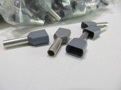 100 PACK PANDUIT – FTD81-12-C TERMINAL WIRE FERRULE 12AWG GREY