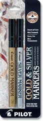 Pilot 41400 Gold & Silver Metallic Paint Marker