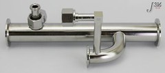 16124 APPLIED MATERIALS SPOOL, XFER CHAMBER EXHAUST 0050-36474