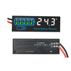 1pc DC7-40V Battery Level Indicator 12V-48V LED Voltage Capacity Tester – NEW