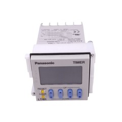 Panasonic LT4H-DC24VS Digital Timer Delay Relay, SPDT, 0.001s-999.9h, 24VDC Coil