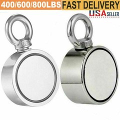 90-800LBS Fishing Magnet Kit Strong Neodymium Pull Force Treasure Hunt