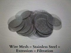 Stainless Steel 304 wire cloth disc 2″ Dia 80X80 mesh (100 pack)