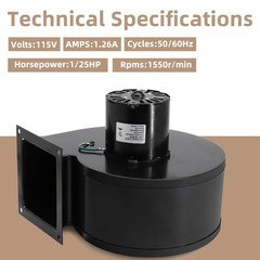 1TDR3, 4C447, 1TDR3A Dayton Direct OEM Interchange Replacement Blower