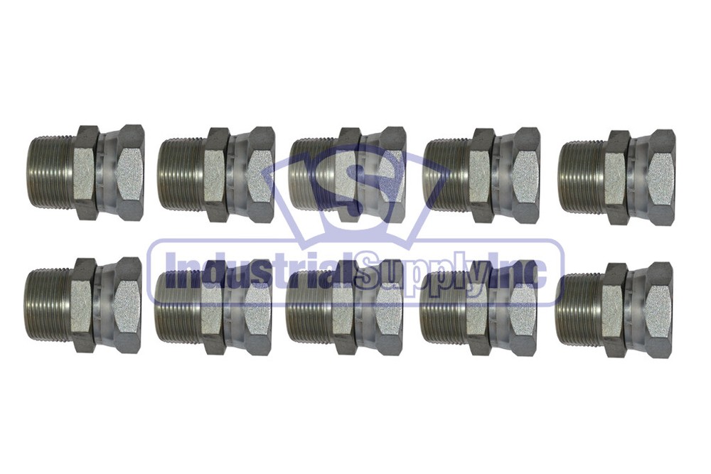 Male Pipe Adapter | 1/4″ Male Pipe x 1/4″ Female Pipe Swivel | 1404-04-04 | 10PK