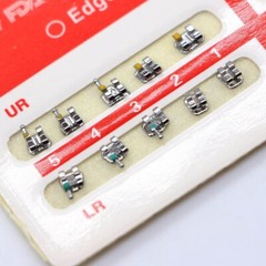 1-100 × 20pcs/kit Dental orthodontic mental bracket brace mini MBT 022 345 hooks