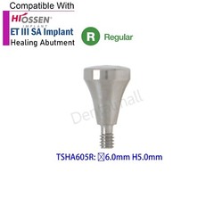 Dental Healing Abutment Cover Screw Regular Platform Fits Osstem Hiossen