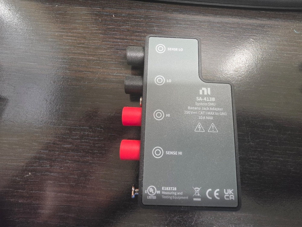 National Instruments SA-413B NI System SMU Banana Jack Adapter Unit #2