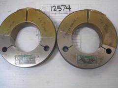 12574 Gage Assy. 2.600-28 UNS-2A Go PD 2.5754 Lo PD 2.5709 Thread Ring Gage Set