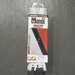 50-Pack Morse Bi Metal 6″ .035 6TPI Reciprocating Saw Blade RB63506T50