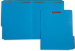 1/3 Cut Reinforced Tab Blue File Folders – 50 Count for Office & Medical Reports