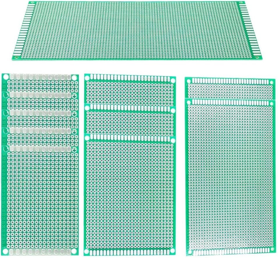11 Pcs Large PCB Board Kit10x22 CM15X9CM 9X7CM 7X5CM Blank PCB Circuit Board …