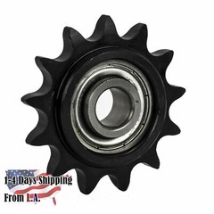Jeremywell #50 Roller Chain Idler Sprocket 5/8″ Bore Hardened 13 Tooth