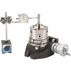 T1190 4-3/8″ Rotary Table with Tailstock and Chuck