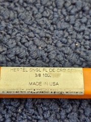 Hertel 89334544 3/8″ Head Dia 3/8″ Shank Dia 1FL Solid Carbide Countersink
