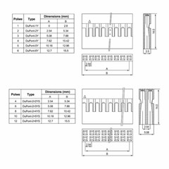 620PCS 2.54mm Crimp Pin Connector Header Jumper Wire Terminal Housing Kit