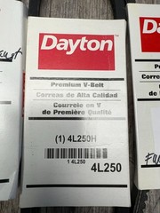 (MIXED LOT OF 14) DAYTON BELTS 6A147T 4L420T 4L250H 6A120G 3L280G 6L243G