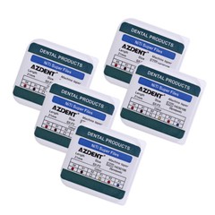 AZDENT Dental Endo Root Canal NiTi Super Rotary Files Engine Use SX-F3 25mm/21mm