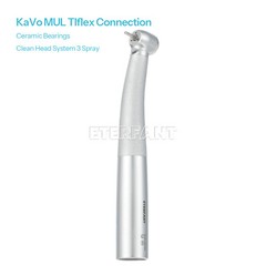ETERFANT Dental LED Light High Speed Turbine Handpiece 3 Water Spray Push Button