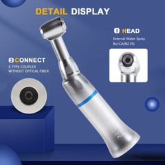 Dental Slow Low Speed Handpiece Contra Angle Push Button NSK Style YAD