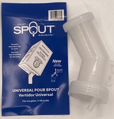 SMART SPOUT – SMRT1-CLR – BULK CONTAINER SPOUT – 2 PIECES
