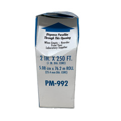 Parafilm M PM-992 Laboratory Sealing Film Thermoplastic 2″ x 250′ Roll