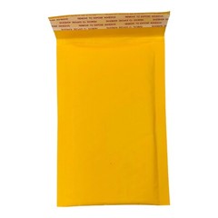 50 Count #000 Kraft Bubble Mailers Small Part Mailer 7″ x 4″ Inner Dimension