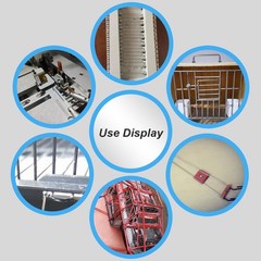 80pcs Stainless Steel Rods 40cm 5 Diameters 1mm 1.5mm 2mm 2.5mm 3mm Stainless St