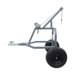 Heavy-Duty ATV Log Skidding Arch & Holder Set Logs Trailer Strong Load-bearing