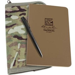 Rite in the Rain Tactical Notebook Kit – No. 980 Green Book & Multicam Cover