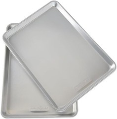 2-Pack Half Sheet Pans with Lids | USA-Made Aluminum Bakeware