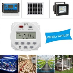 JVR 12V Timer Switch – Programmable DC/AC/Solar Relay | Reliable 12 volt prog…