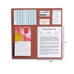 StoreSMART 8.5×11 Peel & Stick Letter Pocket Crystal Clear 100-Pack TL10308