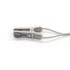 Adult Ear Clip SpO2 Sensor Probe Compatible with Nonin 8500,8600 3ft Oximeters