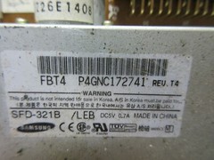 MITSUBISHI DWC EDM SAMSUNG CNC FLOPPY DISK DRIVE FBT4 P4GNC172741 SFD-321B/LEB