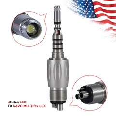 Dental LED Quick Coupler 4 Hole fit KAVO Multiflex LUX Fiber Optic Handpiece