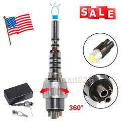 Fit KaVo MULTIflex LUX LED Style Dental Handpiece Coupling Coupler 6 Pin 6 Hole