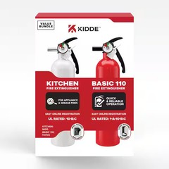 Residential and Kitchen 1-A:10-B:C Class ABC and Class BC 5.5 lbs. Fire Extingui