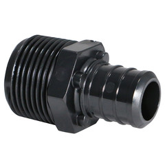 10 Pieces 3/4″ Pex X 3/4″ Male Adapter, 3/4 Pex Polly Alloy Male NPT Adapter